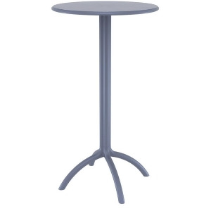 Compamia Octopus Round Bar Table Dark Gray Isp161-dgr - All