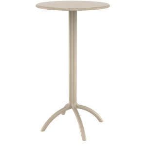 Compamia Octopus Round Bar Table Dove Gray Isp161-dvr - All