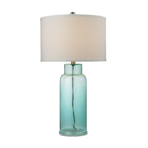 Dimond Lighting 30 Glass Bottle Table Lamp in Seafoam Green D2622 - All
