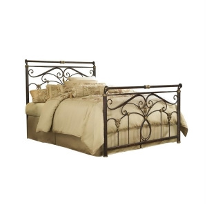 Fbg Lucinda Complete Bed Marbled Russet Cal King B11837 - All