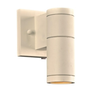 Plc Lighting 1 Light Outdoor Fixture Troll-I Collection White 8022Wh - All