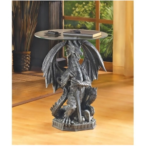 Zingz Thingz Gothic Dragon Glass-Top Table 57070306 - All