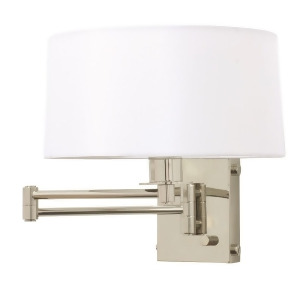 House of Troy Wall Swing Lamp in Polished Nickel with Full Range Dimmer Polished Nickel Ws776-pn - All