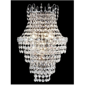 Dale Tiffany Conchita Crystal Wall Sconce Polished Chrome Gw13351 - All