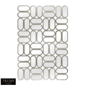 Sterling Industries Trump Home Oblong Pattern Mirror Clear Gold Clear Gold 173-005 - All