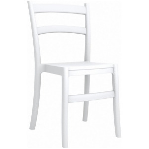 Compamia Tiffany Dining Chair White Isp018-whi - All