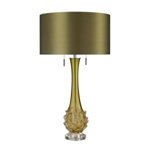 Dimond Lighting 28 Vignola Blown Glass Table Lamp in Green D2667 - All