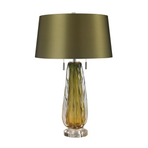 Dimond Lighting 26 Modena Blown Glass Table Lamp in Green D2670 - All