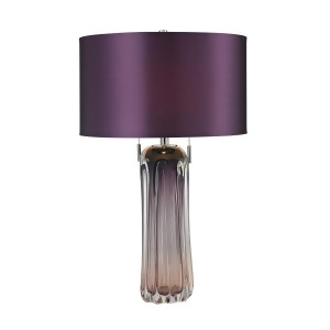 Dimond Lighting 25 Ferrara Blown Glass Table Lamp in Purple D2661 - All