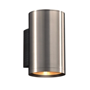 Plc Lighting 1 Light Outdoor down light Led Marco Collection Brushed Aluminum 2092Ba - All