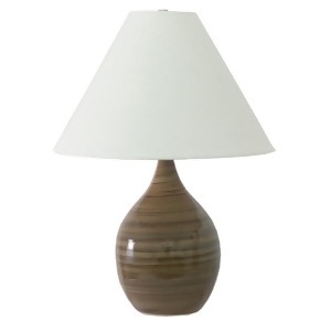 House of Troy Scatchard 22.5' Stoneware Table Lamp Tiger's Eye Gs300-te - All