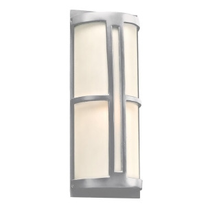 Plc Lighting 1 Light Outdoor Fixture Rox Collection Silver 31736Sl - All