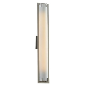 Plc Lighting Led Vanity Light Fixture Claridge Collection Satin Nickel 3386Sn - All