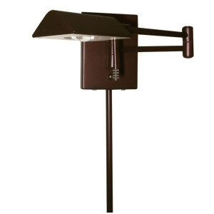 Dainolite Led Swing Arm Wall Lamp w/ Cord Cover Oil Brushed Bronze 902Wled-obb - All
