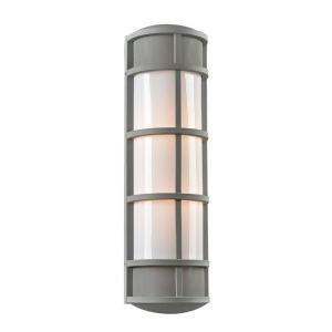 Plc Lighting 2 Light Outdoor Fixture Olsay Collection Silver 16673Sl - All