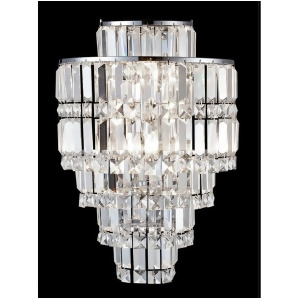 Dale Tiffany Cathedral Crystal Wall Sconce Polished Chrome Gw13348 - All