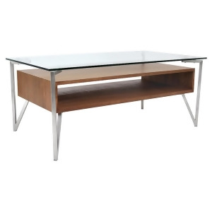 Lumisource Hover Coffee Table Walnut Tb-hvr-ctwl - All