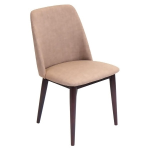 Lumisource Tintori Dining Chair Set Of 2 Brown Espresso Chr-tntmbn-e2 - All