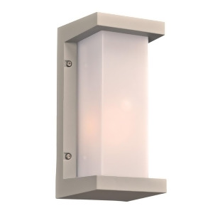Plc Lighting 1 Light Outdoor Fixture Boston Collection Silver 2710Sl - All