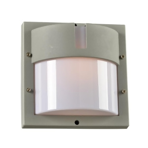Plc Lighting 1 Light Outdoor Fixture Jedi Collection Silver 4046Sl - All