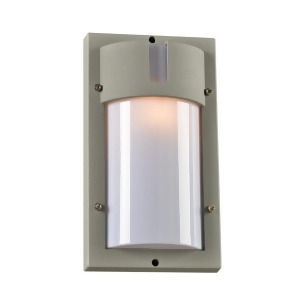 Plc Lighting 1 Light Outdoor Fixture Jedi Collection Silver 4042Sl - All