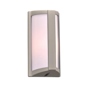 Plc Lighting 1 Light Outdoor Fixture Lukas Collection Silver 2702Sl - All