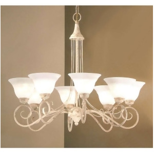 Classic Lighting Torino Traditional Chandelier Ivory Gold 40308Ig - All