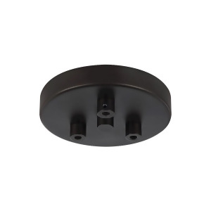 Feiss 3 Light Multi-Port Canopy with Swag Hooks Oil Rubbed Bronze Mpc03orb - All