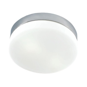 Alico Disc 2 Light Flushmount Satin Nickel Opal White Fm1050-10-16m - All