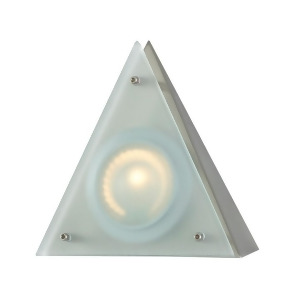 Alico Zeepuk 1 Lamp Wedge Light in Stainless Steel Frosted Glass Mz901-5-16-5 - All