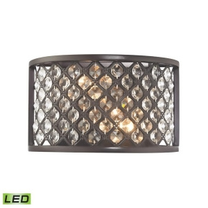 Elk Genevieve 2 Light Led Wall Sconce In Oil Rubbed Bronze 32100-2-Led - All