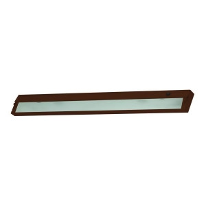 Alico ZeeLite 6 Lamp Led Cabinet Light in Bronze Diffused Glass Ld348rsf-d - All
