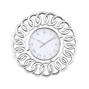Sterling Industries Chatelaine Clock with Mirror Clear 6100-033 - All