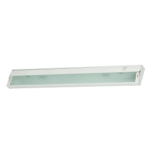 Alico ZeeLite 4 Lamp Led Cabinet Light in White with Diffused Glass Ld035rsf-d - All