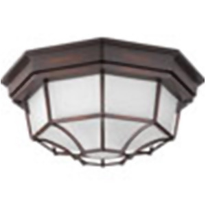 Progress Milford Led 1 Light Flush Mount Antique Bronze Frosted P3673-2030k9 - All