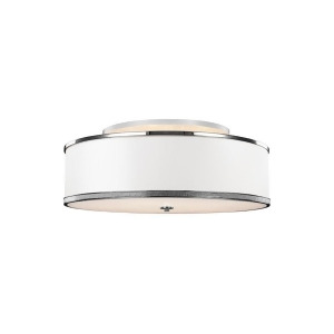 Feiss Pave 5 Light Indoor Semi-Flush Mount Polished Nickel Sf327pn - All