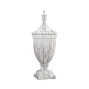 Sterling Neuchatel Faux Marble Ceramic Urn Large Faux Marble 9167-051 - All