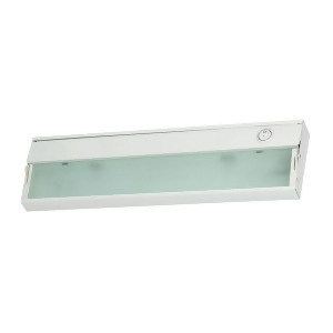 Alico ZeeLite 1 Lamp Led Cabinet Light in White with Diffused Glass Ld009rsf-d - All
