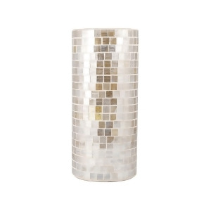 Pomeroy Lustress Vase Silver Lining Mosaic 439407 - All