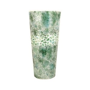 Pomeroy Pebble 17.8 Vase Seafoam Pebble Mosaic 439094 - All