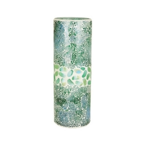 Pomeroy Pebble 11.9 Vase Seafoam Pebble Mosaic 439087 - All
