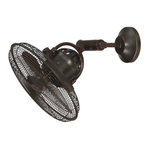 Craftmade Bellows Iv 14 Cage Wall Fan Aged Bronze Textured Blades Bw414ag3 - All