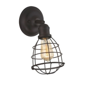Savoy House Scout 1 Light Adjustable Sconce English Bronze 9-4137-1-13 - All