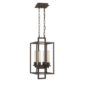 Craftmade Cubic 4 Light Foyer Aged Bronze Brushed 41534-Abz - All
