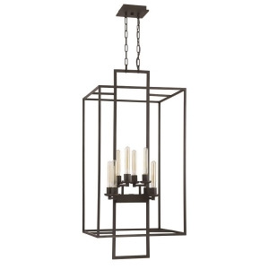 Craftmade Cubic 8 Light Foyer Aged Bronze Brushed 41538-Abz - All