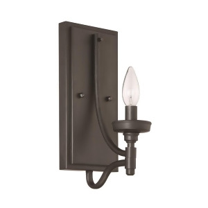 Craftmade Sophia 1 Light Wall Sconce Aged Bronze Brushed 41461-Abz - All
