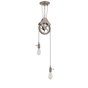 Craftmade Design-A-Fixture 2 Lt Pully Pendant Hardware Galvanized Cpmkp-2agv - All