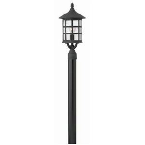 Hinkley Lighting Freeport 1 Light Outdoor Post Top/Pier Mount Black 1801Bk - All