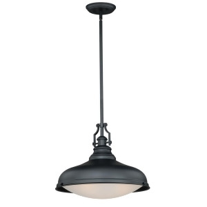 Vaxcel Keenan 3L Pendant Oil Rubbed Bronze Metal Shade Sand Blasted P0195 - All