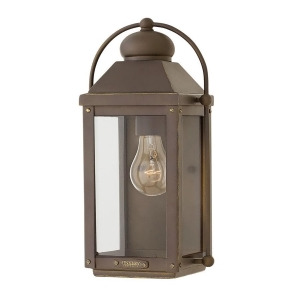 Hinkley Lighting Anchorage 1 Light Outdoor Sm Wall Mount Bronze 1850Lz - All